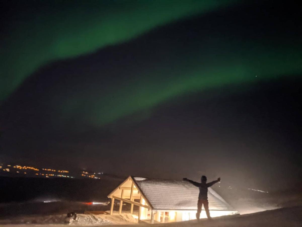 فيلا Akureyri - Cabin With An Amazing View المظهر الخارجي الصورة